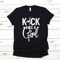 Karate Kick Like a Girl TShirt Hoodie Womens Tees Kids Tee Long Sleeve Tank Top Sweatshirt Toddler Shirt Hoodie – Easygoing Wear · Perfect For Daily Wear