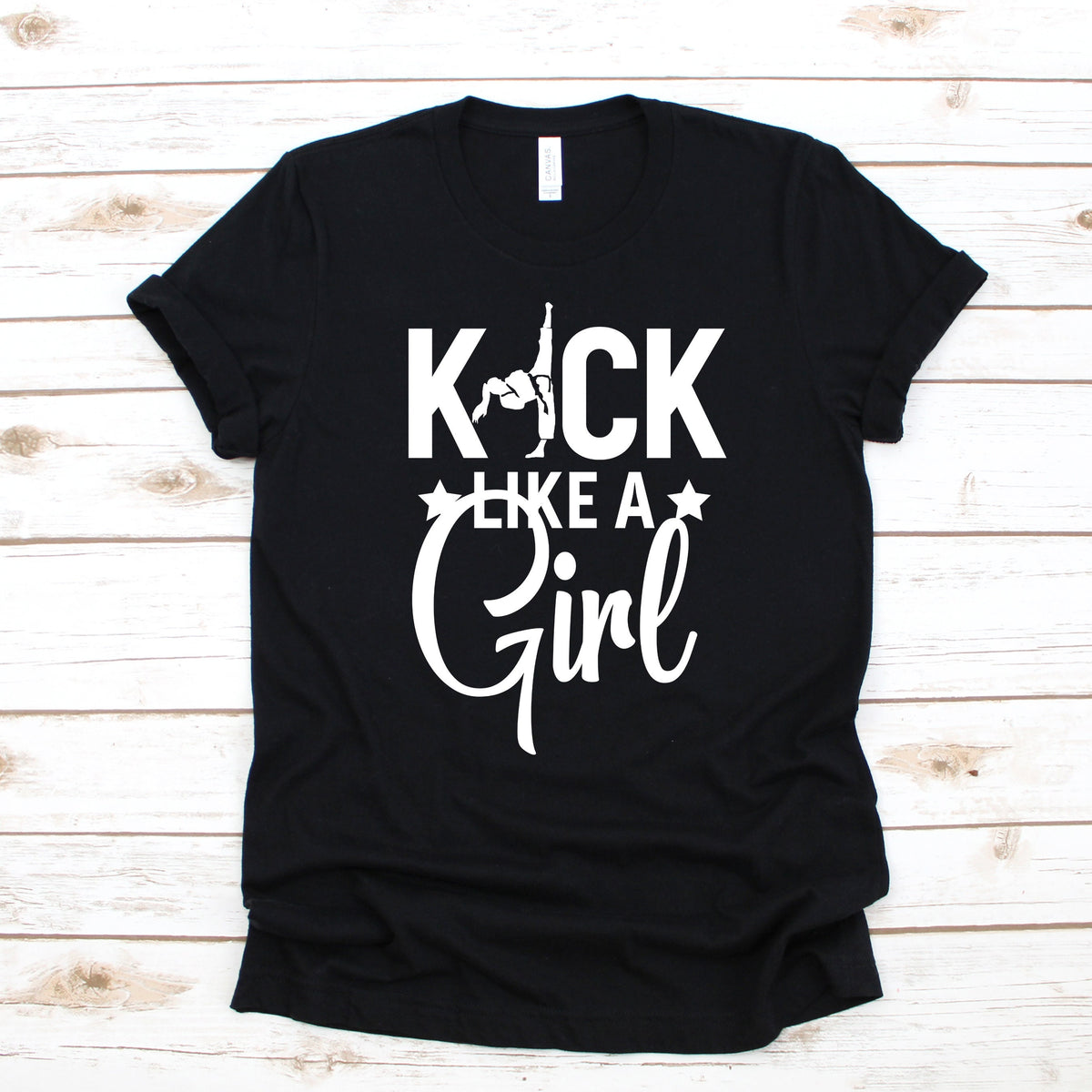 Karate Kick Like a Girl TShirt Hoodie Womens Tees Kids Tee Long Sleeve Tank Top Sweatshirt Toddler Shirt Hoodie – Easygoing Wear · Perfect For Daily Wear