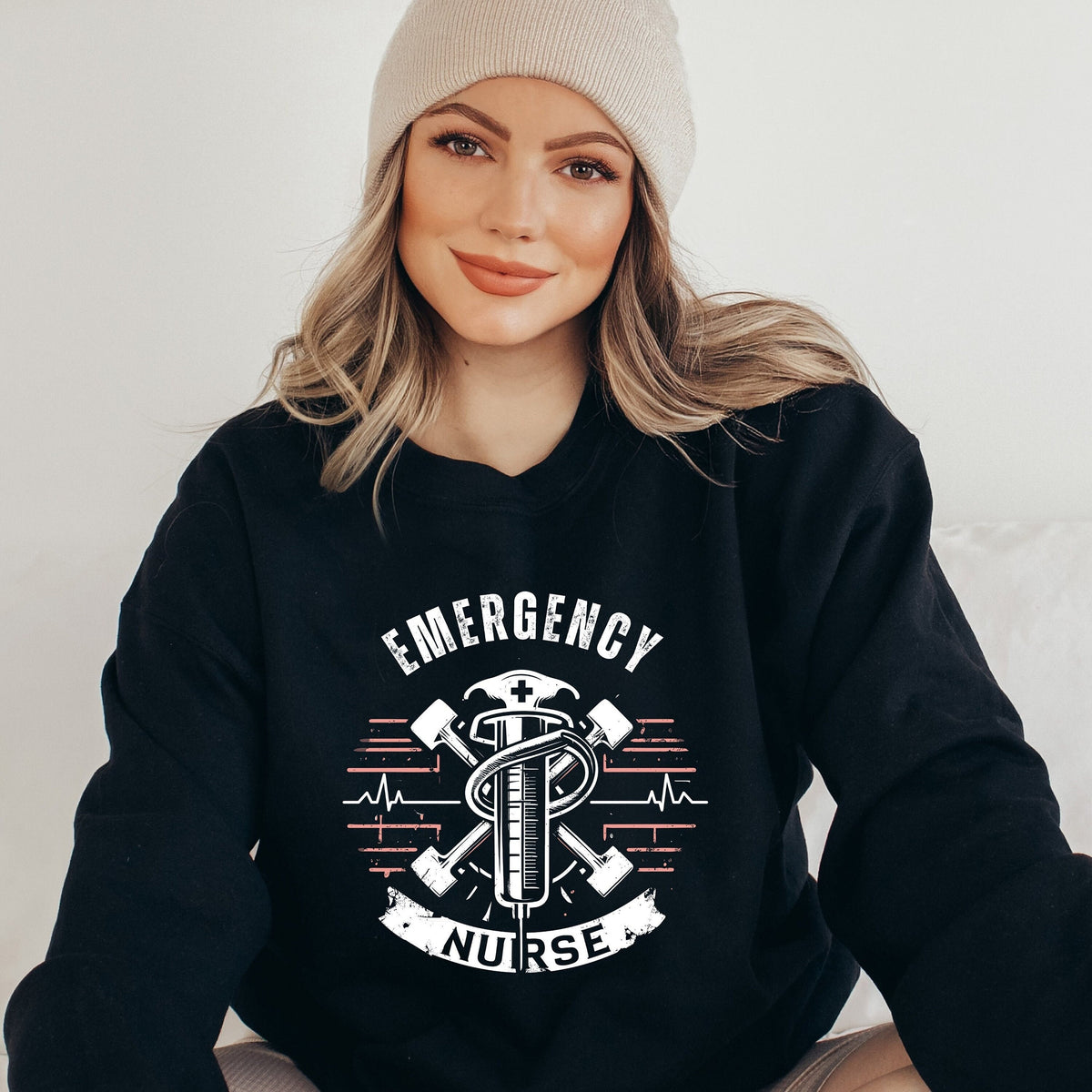 Emergency Nurse Sweatshirt ER Nurse Sweatshirt Emergency Department Sweatshirt Emergency Room Nurse shirt Emergency Nurse Shirt Crewneck Sweatshirt – Bold Style · Must-Have Style