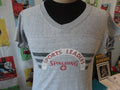 Vintage 8039s Spalding Gym Workout Gray V Neck T shirt M Graphic Tee – Feel-Good Design · Top Pick For Any Outfit