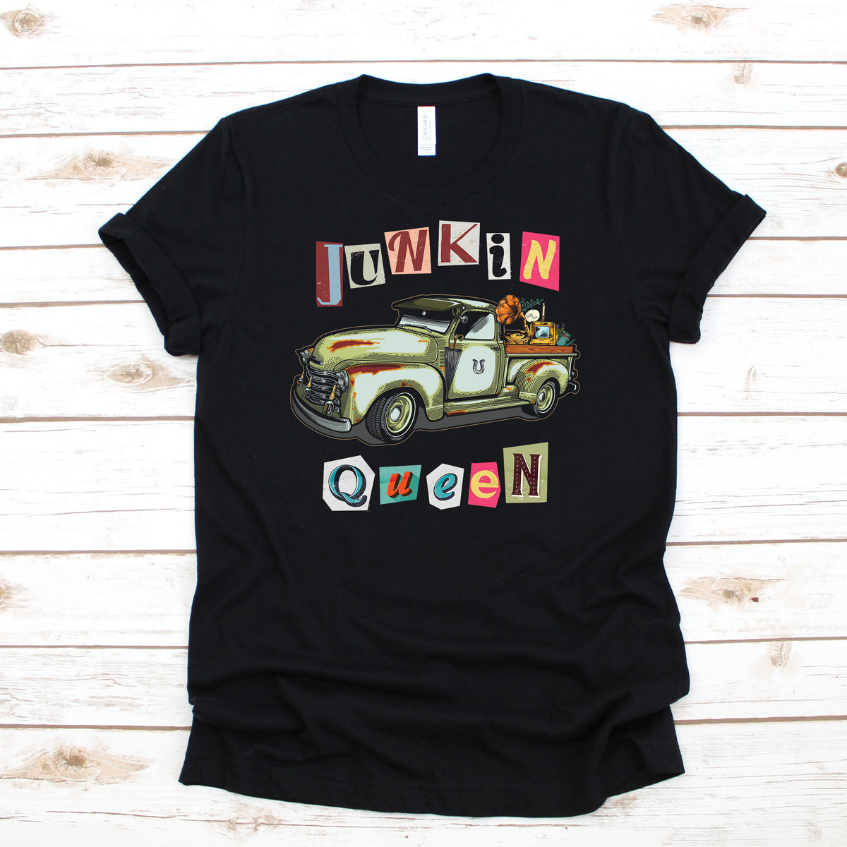 Junkyard Junkin39 Queen TShirt Salvage Hunt Tee Vintage Find Hoodie Trash Treasure Long Sleeve Recycle Tank Top Relic Hunt Sweatshirt Hoodie – Everyday Comfort · Trending Graphic Apparel