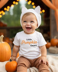 Kleiner Krbis39 Halloween OutfitPersonalisiertes Kleines Krbis Halloween Baby BodyKind Halloween T ShirtBaby39s Erstes Halloween Graphic Tee – Everyday Comfort · Perfect For Daily Wear