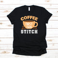 Coffee Then Stitch TShirt Hoodie Women39s Tee Long Sleeve Tank Top Sweatshirt Hoodie – Feel-Good Design · Perfect For Daily Wear