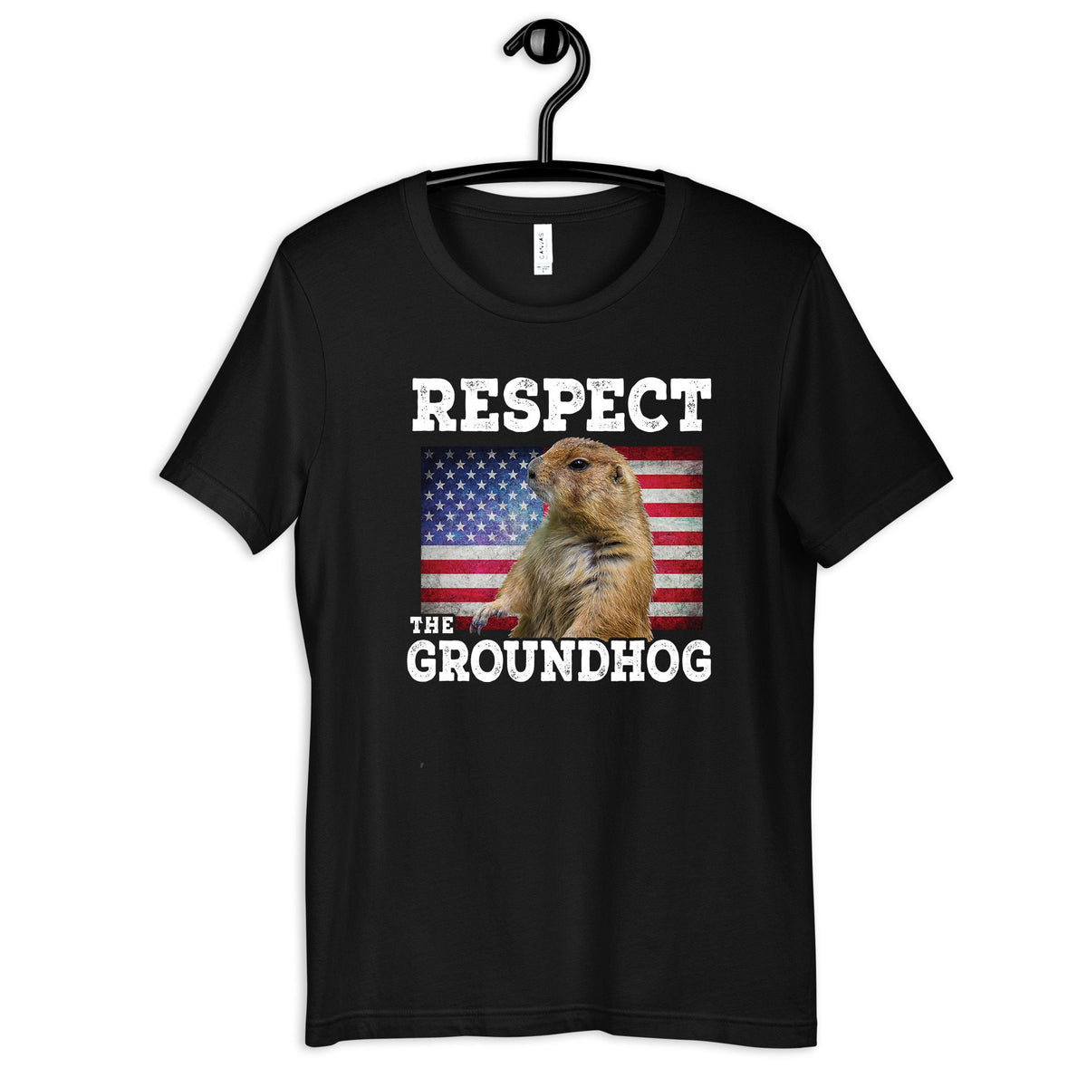 Respect the Groundhog American Flag TShirt Hoodie Women39s Tee Kids Tee Sweatshirt Hoodie – Bold Style · High-Quality Print