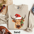 Highland Cow Sweater Cow Sweatshirt Farm Animal Christmas Shirt Holiday Sweatshirt Crewneck Holiday Sweatshirt Cute Cow Shirt Cow Gift Sweatshirt – Easygoing Wear · Great Gift For Fans