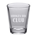 Broken Rib Shot Glass Rib Fracture Get Well Gift Engraved Shot Glass Funny Broken Ribs Gift Broken Rib Club Graphic Tee – Fan Favorite · Must-Have Style