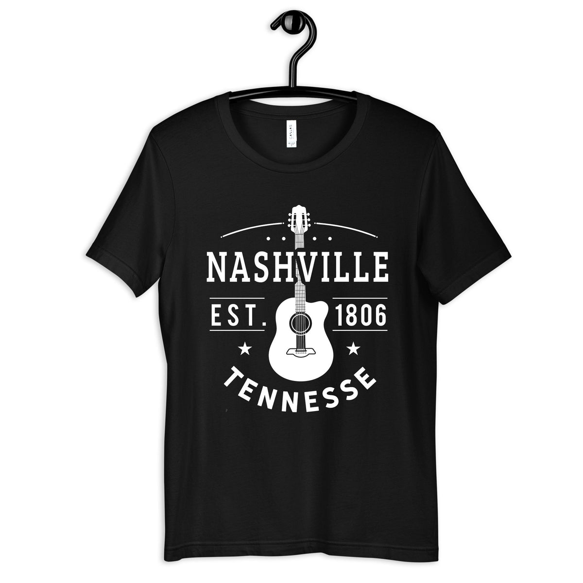 Nashville Tennessee Est 1806 Guitar TShirt Hoodie Women39s Tee Kids Tee Sweatshirt Tank Top Hoodie – Bold Style · Must-Have Style