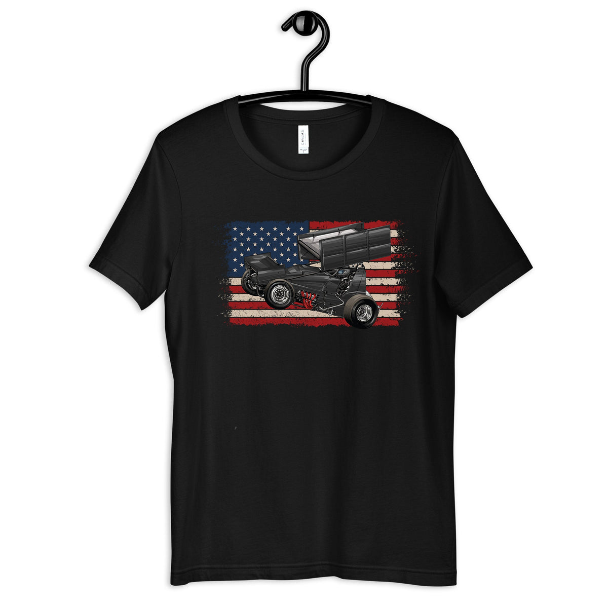 Sprint Car American Flag TShirt Hoodie Women39s Tee Kids Apparel Long Sleeve Tank Top Sweatshirt Hoodie – Bold Style · Great Gift For Fans