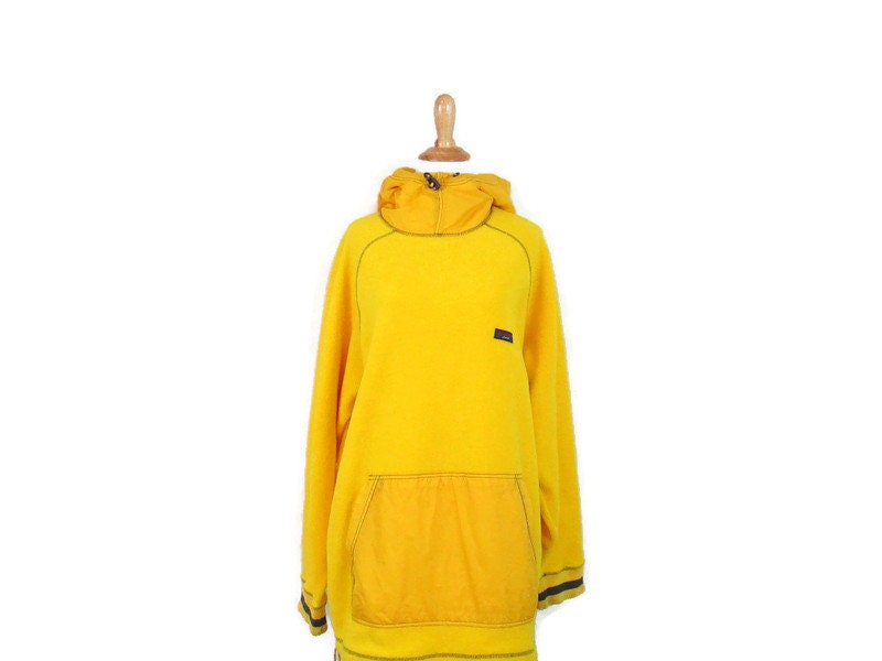 9039s Tommy Hilfiger Fleece Hoodie Adult Medium Tommy Jeans Yellow Hooded Pullover Hoodie – Soft Feel · Trending Graphic Apparel