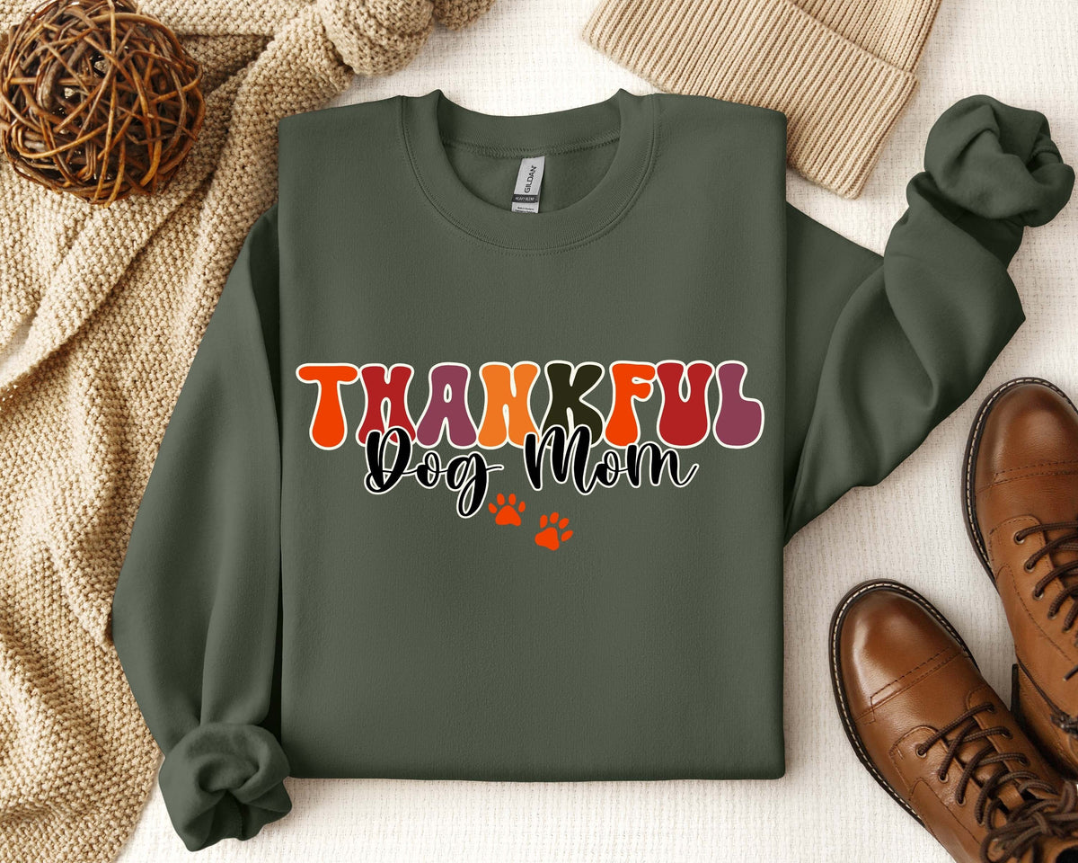 Dog Paw Print Thanksgiving Sweatshirt Paw Print Pumpkin Sweatshirt Dog Lover Pumpkin Sweatshirt Love Dog SweatshirtDog Mom Sweatshirt Sweatshirt – Feel-Good Design · Top Pick For Any Outfit