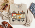 Getting Lit fall Shirt Pumpkin Shirt Getting Lit Candles Shirt Fall Outfit Fall Bachelorette Party ShirtThanksgiving shirt Fall Shirt Graphic Tee – Easygoing Wear · Trending Graphic Apparel
