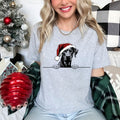 Xmas Tshirt Doberman Dog Christmas T Shirt Santa Hat Design Xmas TShirt Holiday Season Shirt For Men Women Kids Graphic Tee – Easygoing Wear · High-Quality Print