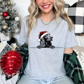 Xmas Tshirt Gordon Setter Dog Christmas T Shirt Santa Hat Design Xmas TShirt Holiday Season Shirt For Men Women Kids Graphic Tee – Soft Feel · High-Quality Print