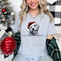 Xmas Tshirt Labradoodle Dog Christmas T Shirt Santa Hat Design Xmas TShirt Holiday Season Shirt For Men Women Kids Graphic Tee – Feel-Good Design · Must-Have Style