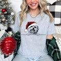 Xmas Tshirt Maltese Dog Christmas T Shirt Santa Hat Design Xmas TShirt Holiday Season Shirt For Men Women Kids Graphic Tee – Bold Style · Top Pick For Any Outfit