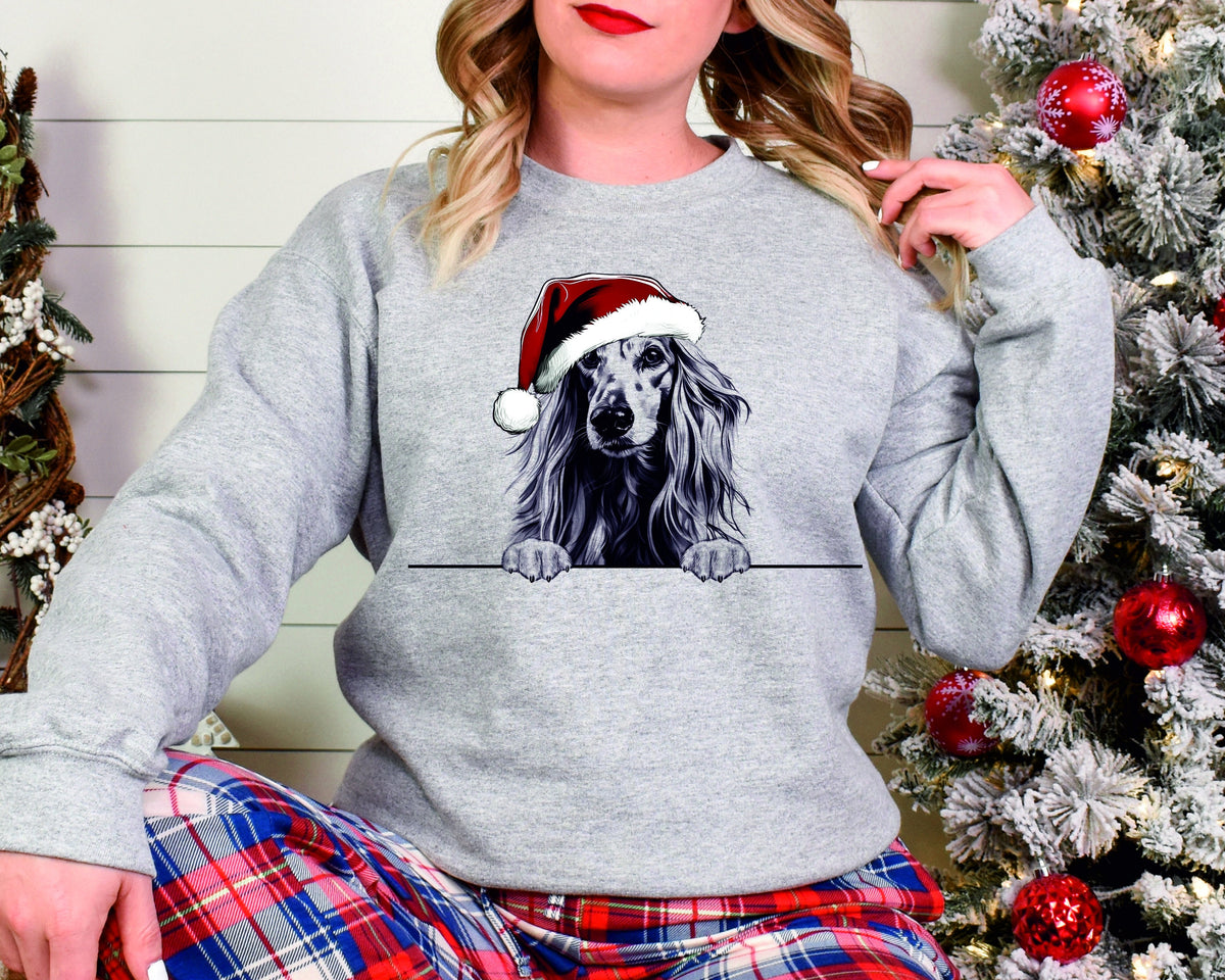 Xmas Sweatshirt Afghan Hound Dog Christmas Sweater Xmas Jumper For Men Women Kids Sweatshirt – Cozy Vibes · Great Gift For Fans