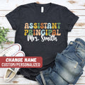 Personalized School Staff Shirt Custom Assistant Principal Shirt Back To School Funny Teacher Shirt Assistant Principal TShirt Graphic Tee – Feel-Good Design · Top Pick For Any Outfit