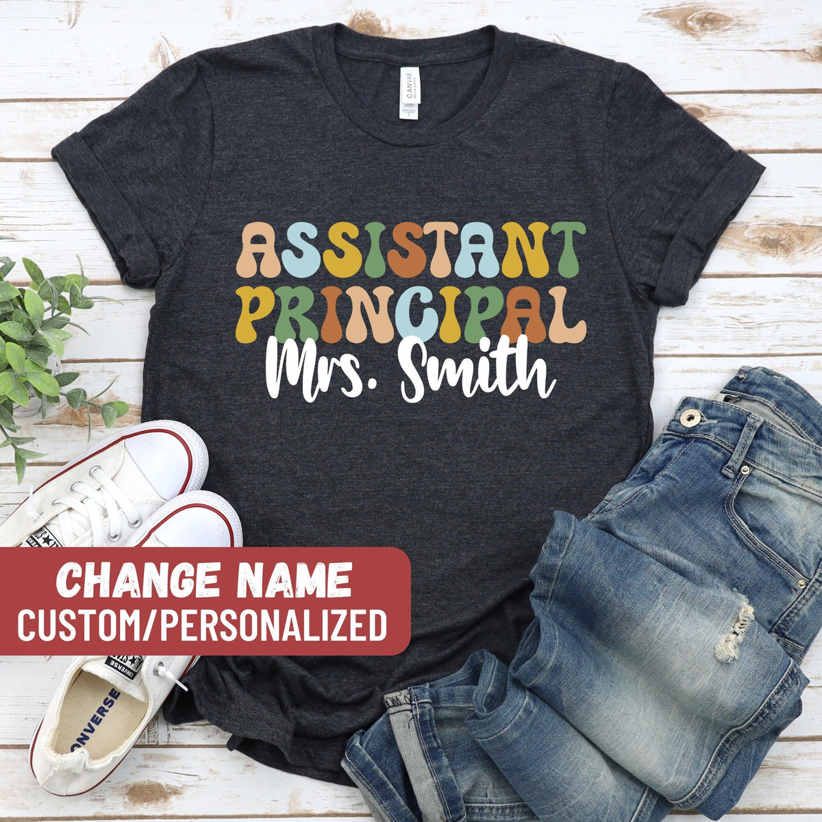 Personalized School Staff Shirt Custom Assistant Principal Shirt Back To School Funny Teacher Shirt Assistant Principal TShirt Graphic Tee – Feel-Good Design · Top Pick For Any Outfit