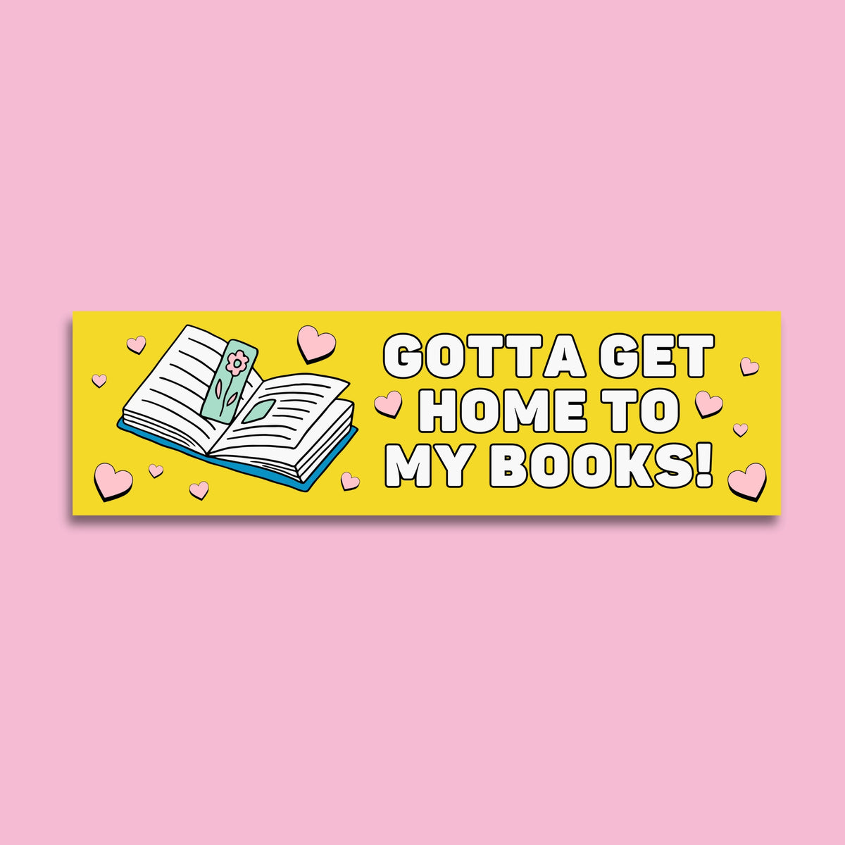 Funny Bookish Bumper Sticker for Romance Reader Gotta Get Home To My Books Silly Book Lover Gift for Romance Writer Gift for Reader Graphic Tee – Everyday Comfort · Great Gift For Fans