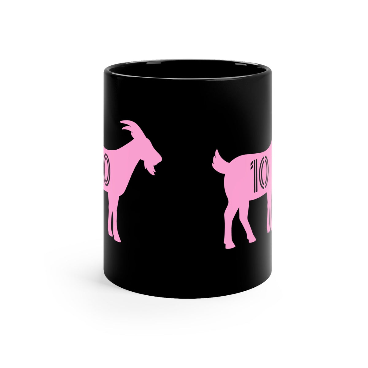 Miami Pink GOAT 11oz Black Coffee Mug Graphic Tee – Bold Style · Must-Have Style