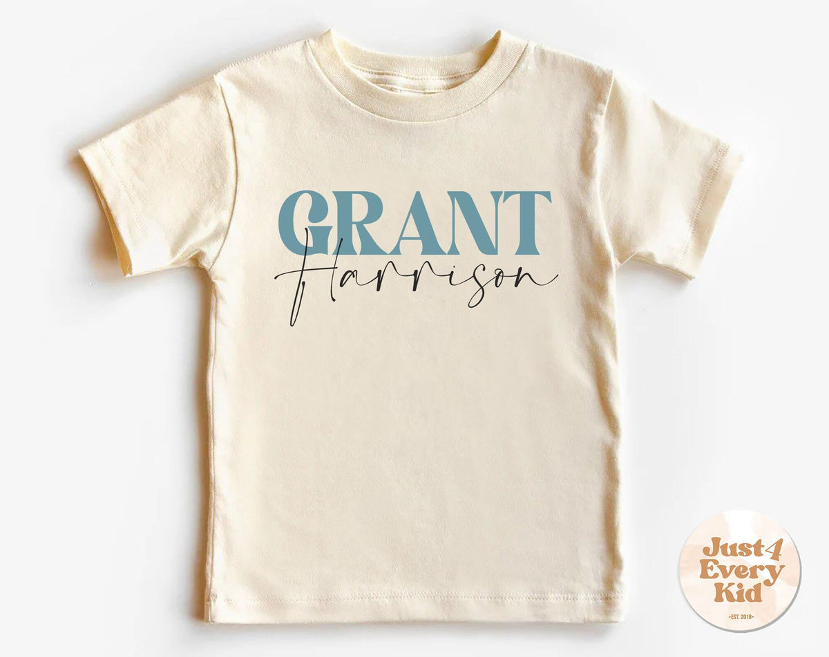 Custom Natural Kids Shirt Personalized Boys Name Toddler Shirt Custom Toddler T Shirt Personalized Kids Shirt Natural Personalized Tee Graphic Tee – Fan Favorite · Must-Have Style