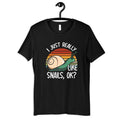 I Just Really Like Snails TShirt Hoodie Womens Tees Kids Shirt Toddler Tee Long Sleeve Tank Top Sweatshirt Hoodie – Soft Feel · Must-Have Style