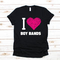 I Love Boy Bands TShirt Hoodie Womens Tees Kids Tee Long Sleeve Tank Top Toddler Shirt Sweatshirt Hoodie – Feel-Good Design · Trending Graphic Apparel