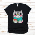 Owl Reading TShirt Hoodie Womens Tees Kids Tee Toddler Shirt Long Sleeve Sweatshirt Tank Top Kids Hoodie Book Reader Hoodie – Cozy Vibes · Top Pick For Any Outfit