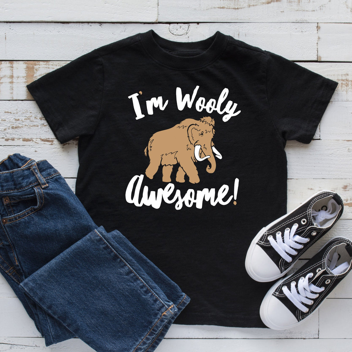 Wooly Awesome TShirt Hoodie Womens Tees Long Sleeve Tank Top Wooly Mammoth Design Prehistoric Hoodie – Premium Graphic · Top Pick For Any Outfit