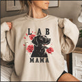 Black Labrador Retriever Sweatshirt Labrador mom Sweatshirt Lab mama tshirt Funny lab Lover Gift Cute Black Lab Mom Dog T shirt Lab Pet Sweatshirt – Easygoing Wear · Top Pick For Any Outfit