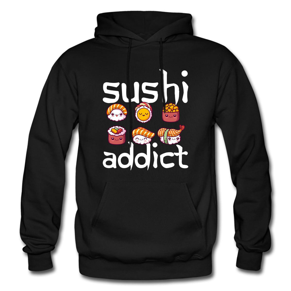 Sushi Hoodie Sushi Gift Sushi Lover Hoodie Sushi Lover Gift Foodie Hoodie Foodie Gift Japanese Food Hoodie Japanese Food Gift OH1386 Hoodie – Feel-Good Design · Perfect For Daily Wear