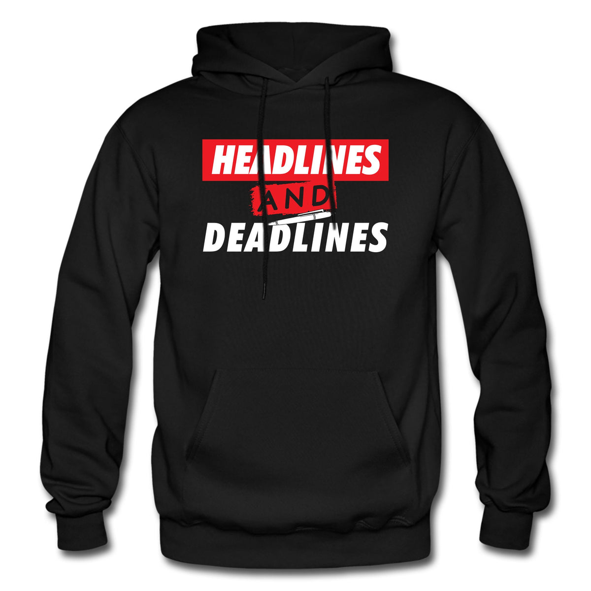 Journalist Hoodie Journalist Gift Headlines Hoodie Deadlines Hoodie Reporter Sweatshirt Reporter Gift News Reporter Gift OH1652 Hoodie – Easygoing Wear · Great Gift For Fans