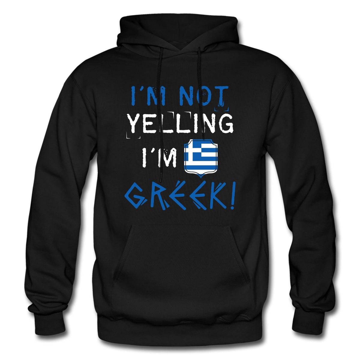 Greek Hoodie Greek Gift Greece Hoodie Greece Gift Greek Pride Loud Greek Hoodie I39m Greek Sweatshirt Greek Yelling Hoodie OH1381 Hoodie – Feel-Good Design · Must-Have Style