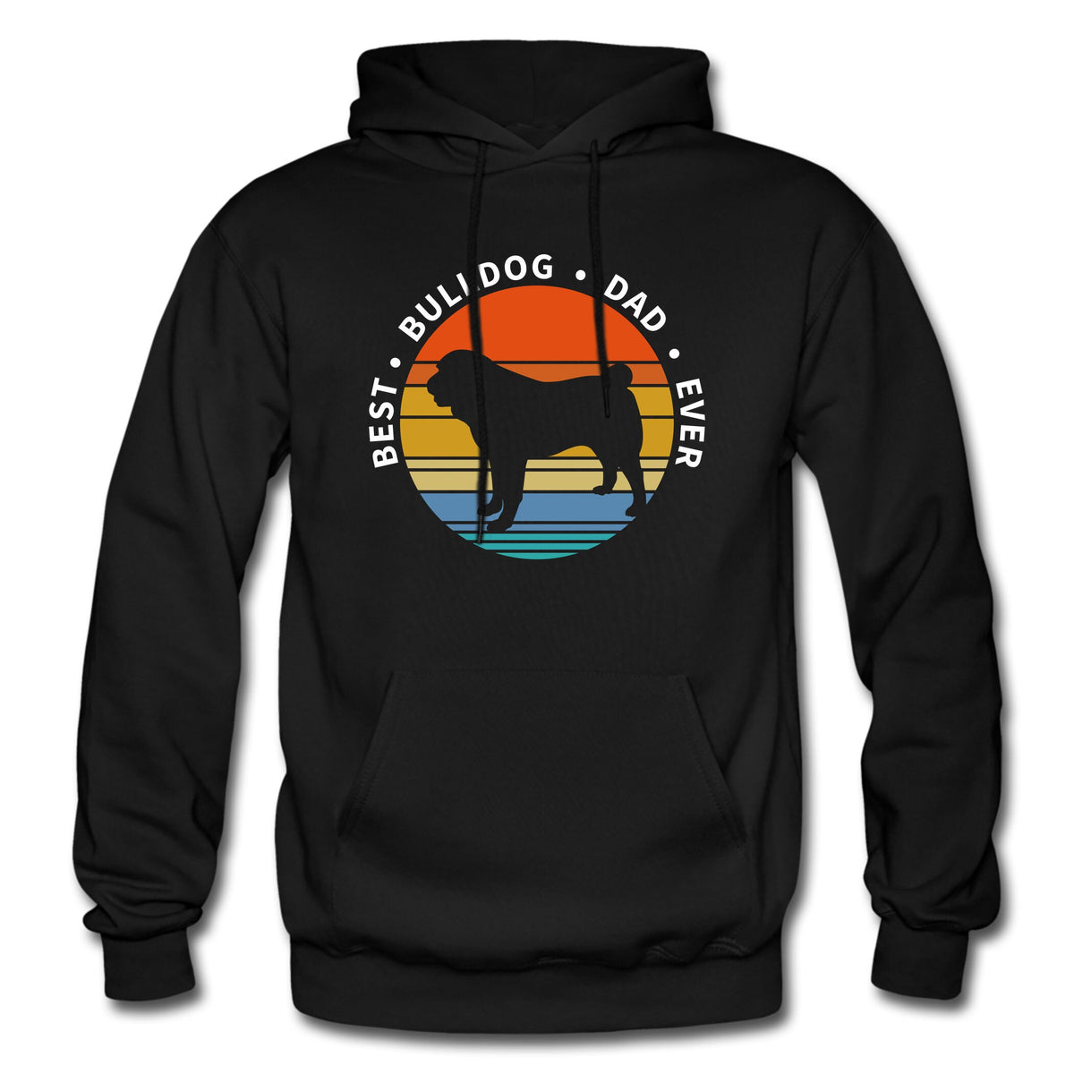 Bulldog Hoodie Bulldog Gift Dad Hoodie Dog Owner Gift Dog Lover Hoodie Bulldog Dad Bulldog Dad Gift Pet Owner Gift Dog Dad OH2324 Hoodie – Easygoing Wear · Great Gift For Fans
