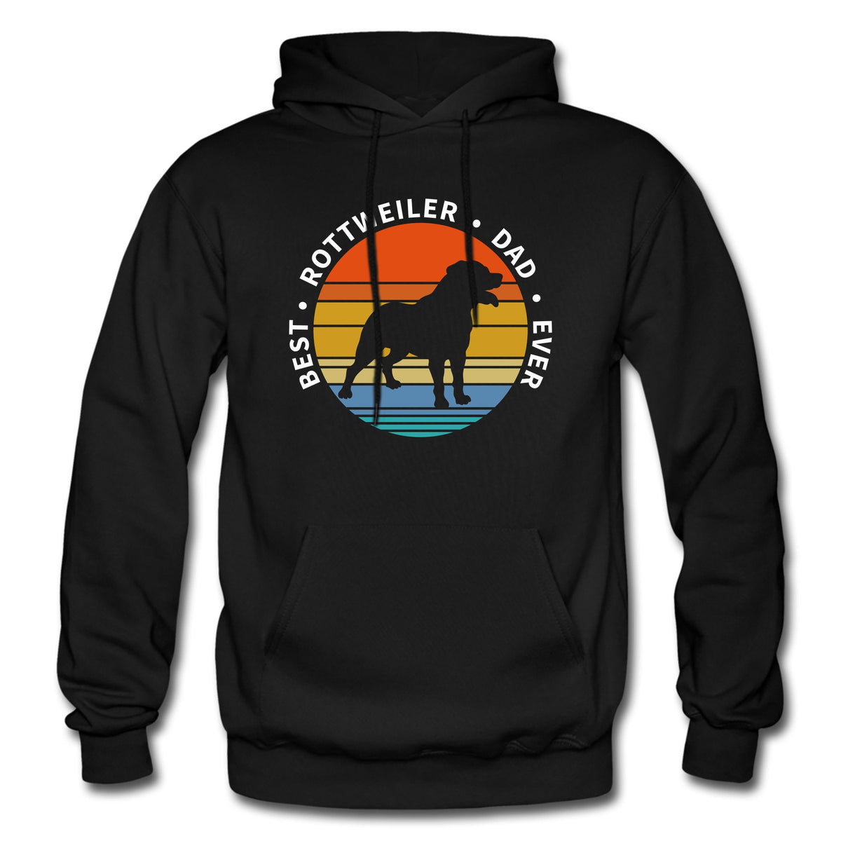 Rottweiler Hoodie Rottweiler Gift Dad Hoodie Dad Gift Dog Owner Hoodie Dog Owner Gift Pet Dad Hoodie Dog Lover Rottweiler OH1735 Hoodie – Premium Graphic · Perfect For Daily Wear