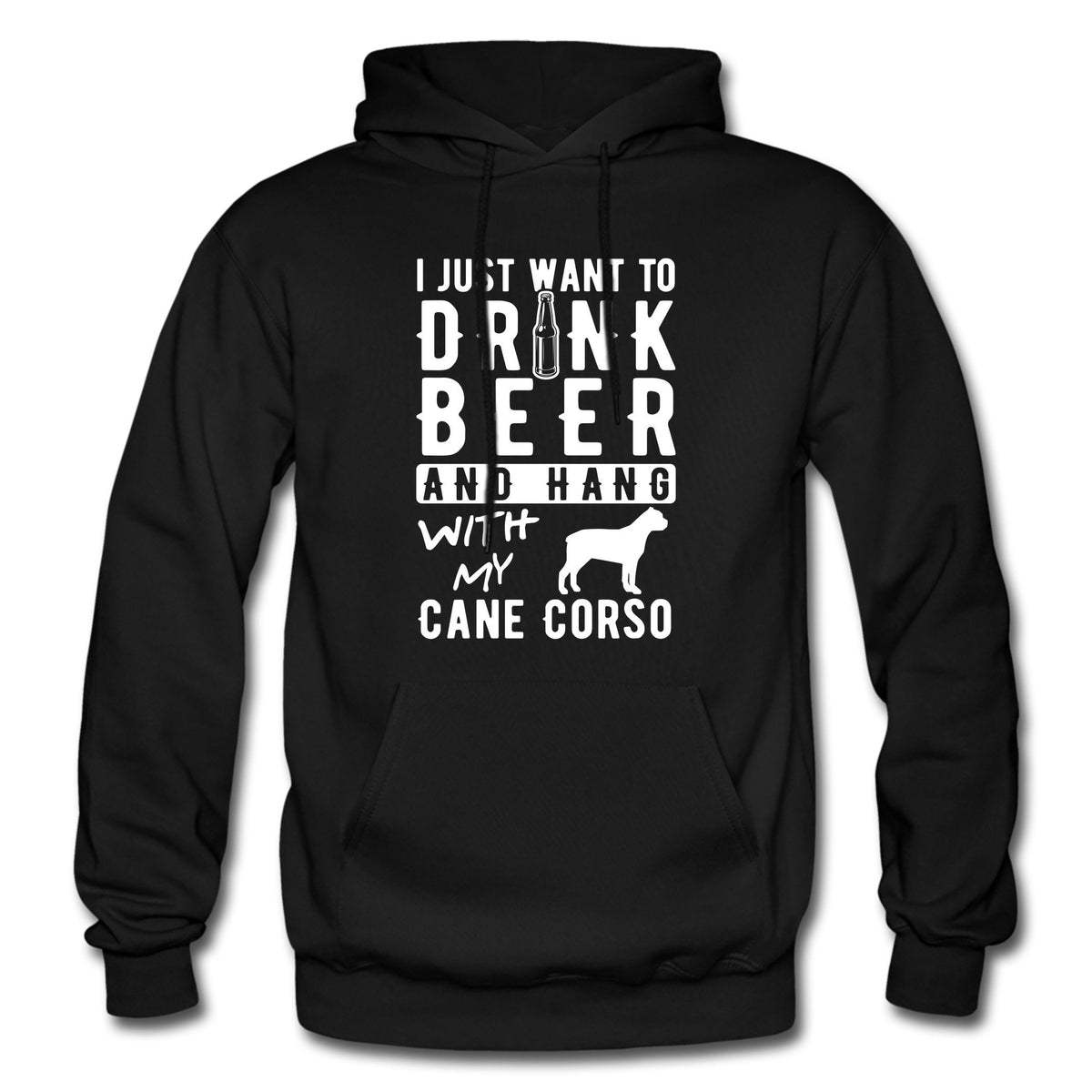 Cane Corso Hoodie Cane Corso Gift Beer Lover Hoodie Beer Lover Gift Cane Corso Dad Dog Lover Hoodie Dog Dad Hoodie Pet Parent OH1752 Hoodie – Premium Graphic · Great Gift For Fans