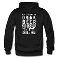Shiba Inu Hoodie Shiba Inu Gift Beer Hoodie Beer Lovers Gift Dog Owner Sweatshirt Dog Lover Gift Shiba Inu Apparel Shiba OH2343 Hoodie – Easygoing Wear · High-Quality Print