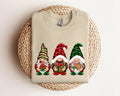 ChristmasGnomes Sweatshirt Merry Christmas Sweatshirt Buffalo Plaid Gnomes Cute Gnomes Sweatshirt Christmas Gift Holiday Sweatshirt Sweatshirt – Warm & Stylish · Great Gift For Fans