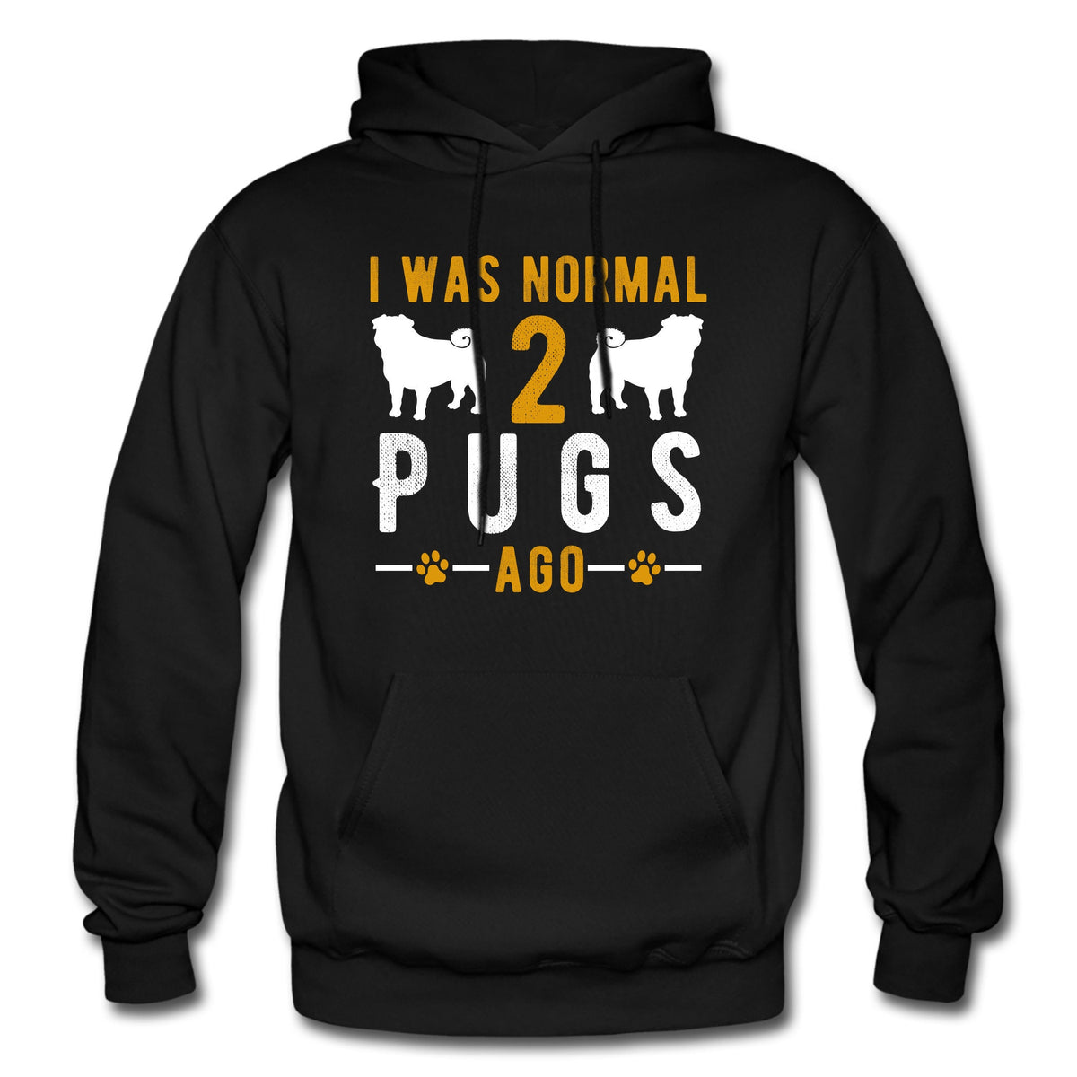 Pug Hoodie Pug Gift Pug Lover Pug Mum Hoodie Dog Lover Gift Dog Owner Gift Funny Pug Sweatshirt Pug Life Pet Lover Gift OH2034 Hoodie – Everyday Comfort · Great Gift For Fans