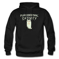 Ghost Hunter Hoodie Ghost Hunter Gift Cat Hoodie Cat Lover Gift Paranormal Hoodie Paranormal Gift Horror Sweatshirt Ghost OH1737 Hoodie – Soft Feel · Perfect For Daily Wear