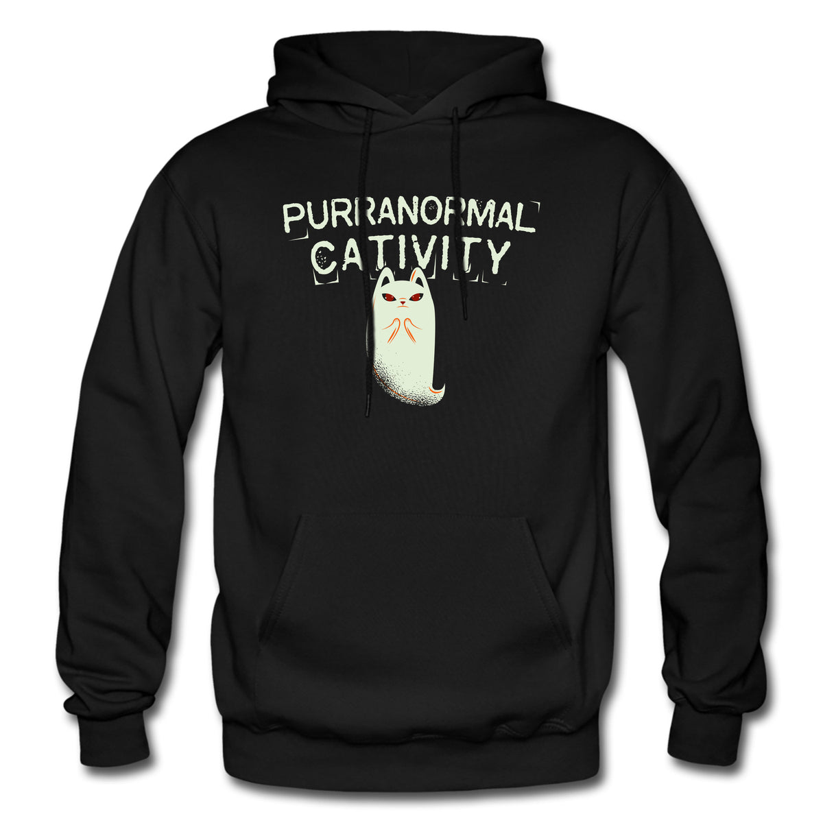 Ghost Hunter Hoodie Ghost Hunter Gift Cat Hoodie Cat Lover Gift Paranormal Hoodie Paranormal Gift Horror Sweatshirt Ghost OH1737 Hoodie – Soft Feel · Perfect For Daily Wear