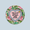 Floral Tudor History Sticker History Teacher English History Professor Social Studies Gift British History Whimsigoth Sticker with Roses Graphic Tee – Soft Feel · Great Gift For Fans