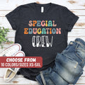 Special Education Teacher Shirt SPED Shirt SPED Team Shirt SPED Gift Sped Teacher Shirt Teacher Tees Special Education Crew TShirt Graphic Tee – Aesthetic Look · Trending Graphic Apparel