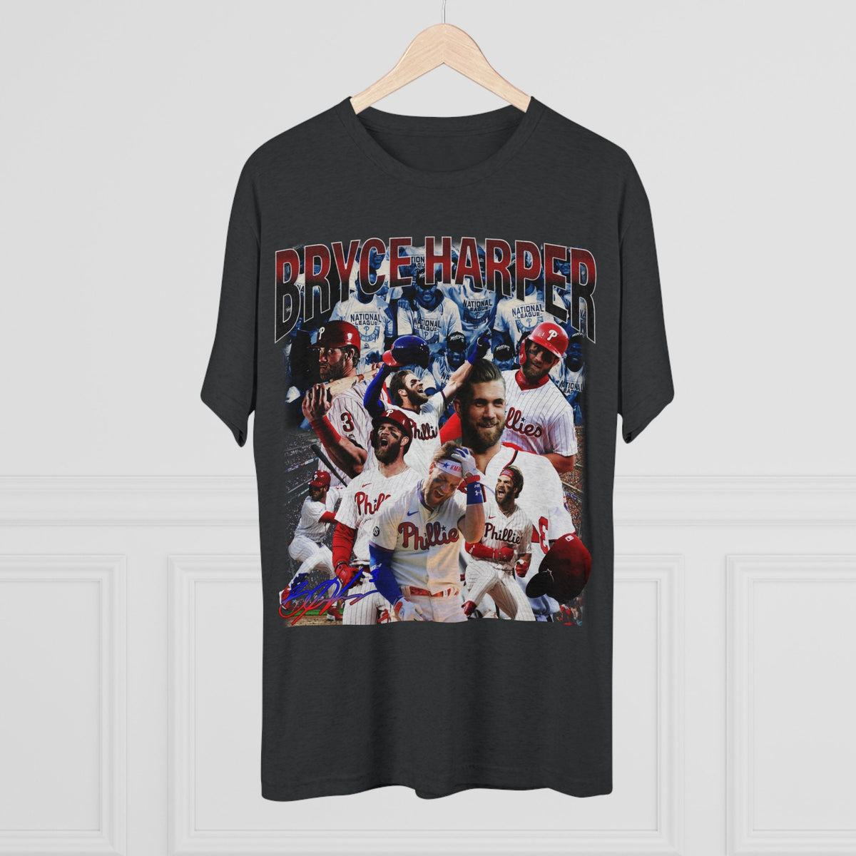 Bryce Harper 9039s Retro Vintage Style T Shirt a nostalgic tribute to one of baseball39s brightest stars Graphic Tee – Bold Style · Trending Graphic Apparel