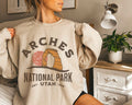 Unisex Arches National Park Moab Utah Crewneck Sweatshirt Pullover Gift Sweatshirt – Easygoing Wear · Perfect For Daily Wear