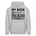 Back Surgery Hoodie Surgery Gift Recovery Hoodie Recovery Gift Funny Surgery Sweater Patient Gift Spinal Surgery Gift Back OH2256 Hoodie – Warm & Stylish · Top Pick For Any Outfit
