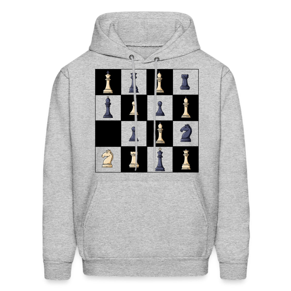 Chess Player Hoodie Chess Gift Chess Player Gift Chess Lover Chess Apparel Chess Game Hoodie Abstract Chess Sweatshirt OH1391 Hoodie – Warm & Stylish · Perfect For Daily Wear