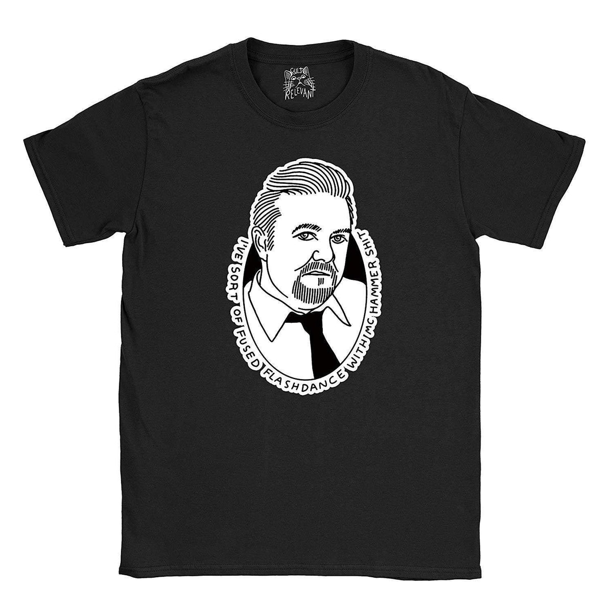 The Office UK T Shirt David Brent I39ve Sort of Fused Flashdance with MC Hammer Graphic Tee – Easygoing Wear · Must-Have Style