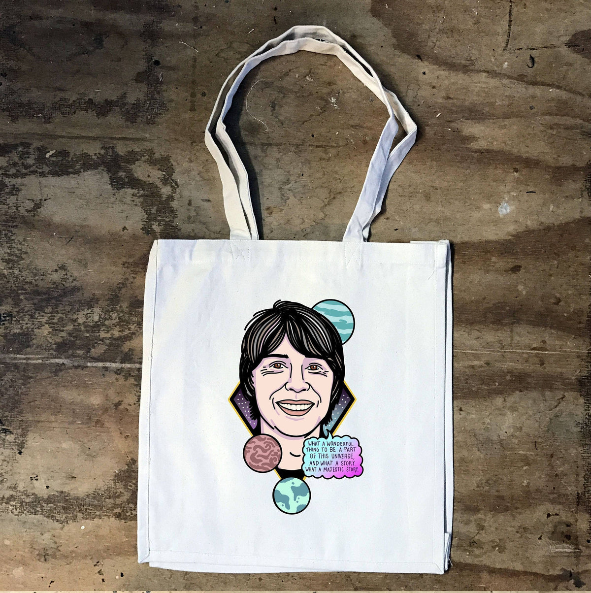 Brian Cox What A Wonderful Thing To Be A Part Of Tote Bag Christmas Birthday Sciences Physics Gift Tote Bag – Soft Feel · High-Quality Print