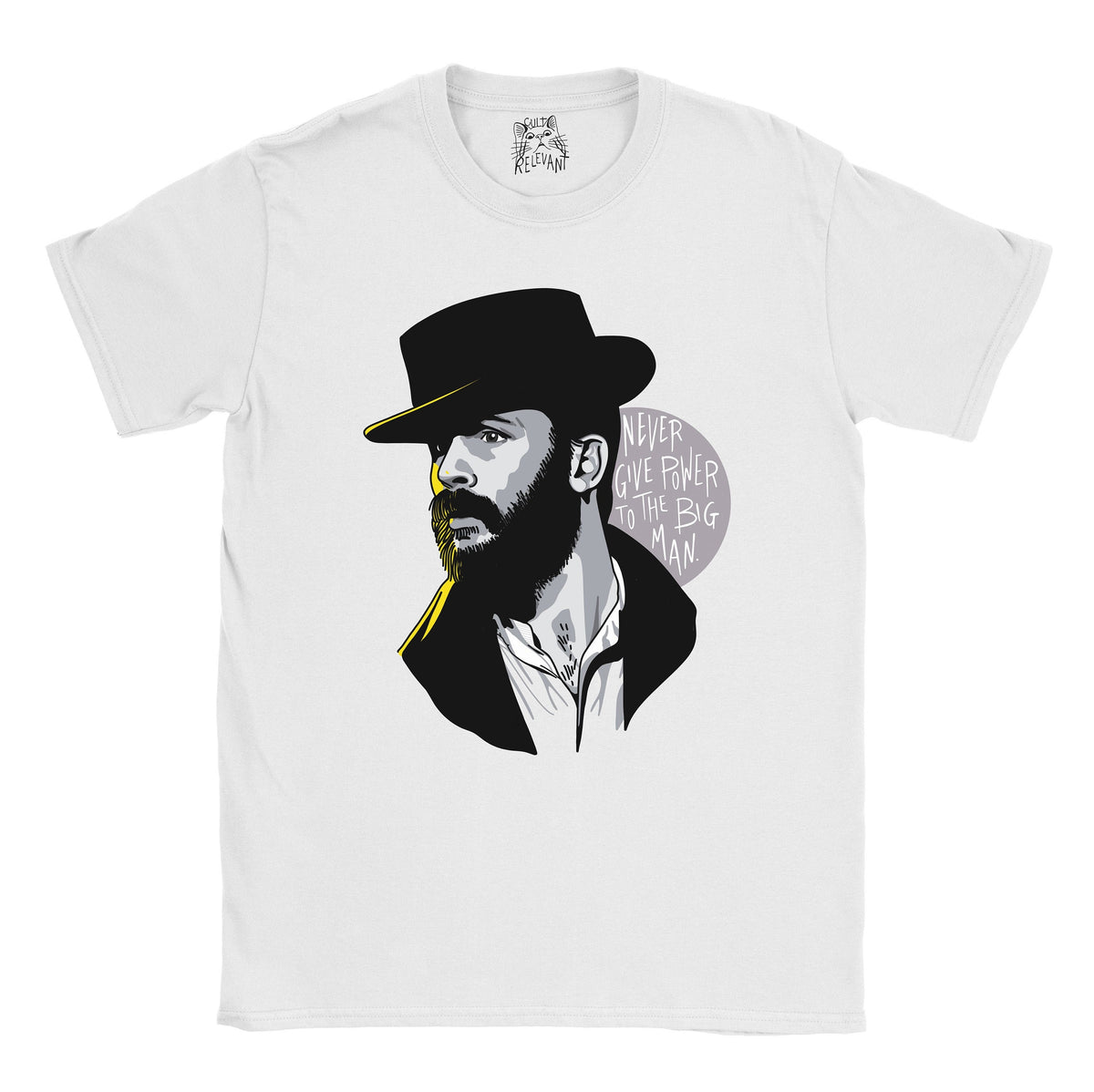 Peaky Blinders T shirt Alfie Solomons Never Give Power To The Big Man Tee Gifts Graphic Tee – Feel-Good Design · High-Quality Print
